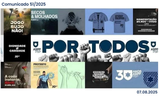 Ofício à DN/PSP | Publicação Listas de Antiguidade 2024