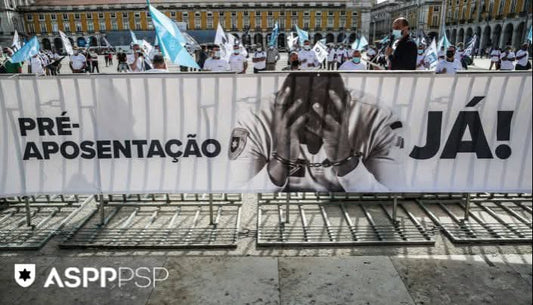 Concentração de Polícias | Pelo cumprimento da Pré-Aposentação