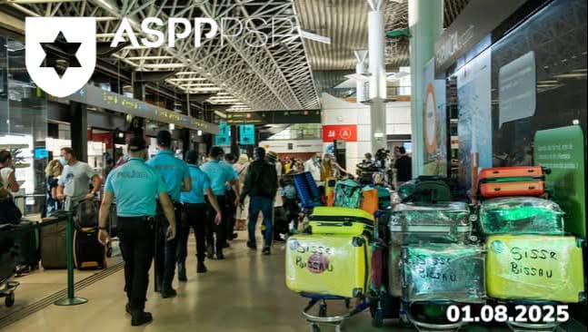 Ofício à DN/PSP | Divisão de Segurança Aeroportuária e Controlo Fronteiriço (DSACF-ECF) | Lisboa