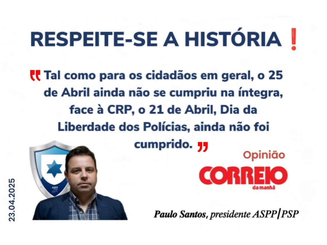 Respeite-se a história!