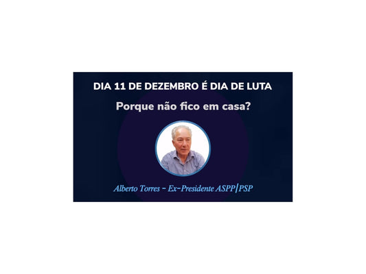 Dia 11 de Dezembro é Dia de Luta