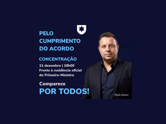 Pelo Cumprimento do Acordo - Concentração 11 Dezembro