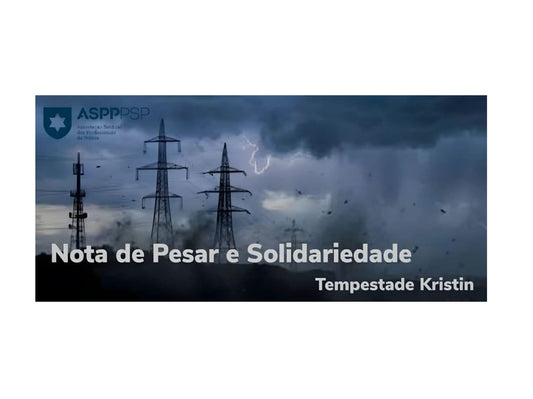 Nota de Pesar e Solidariedade - Tempestade Kristin