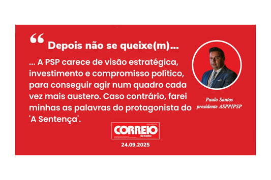 "Depois não se queixe(m)..."