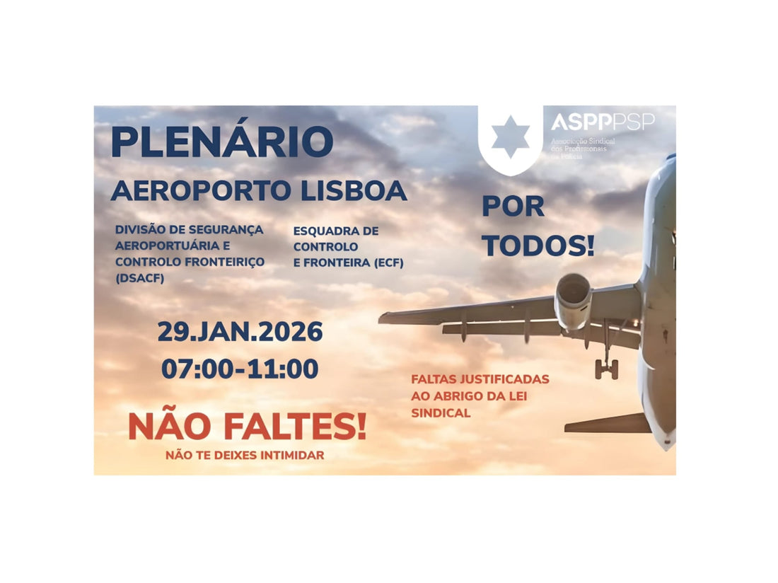 Plenário Aeroporto Lisboa